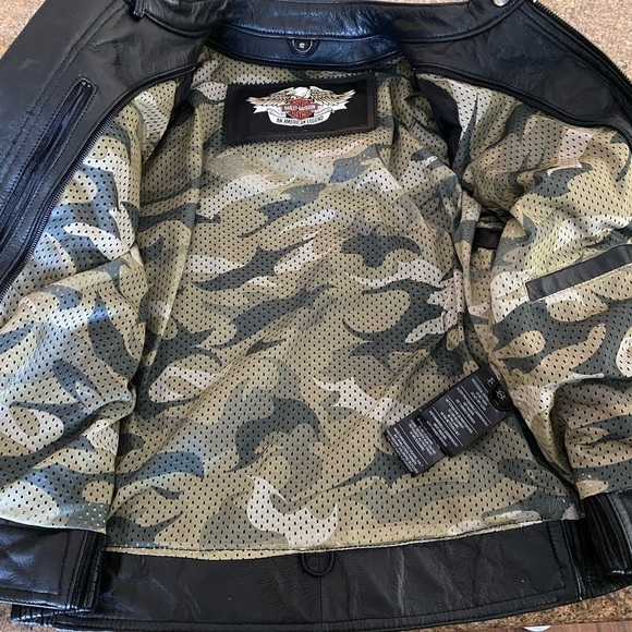 Harley Davidson Womens Leather Jacket EVANGELINE​​​​​​​​ - Picture 6 of 13